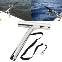 316 stainless steel fishing rod pod holder rack outrigger for marine yacht boat