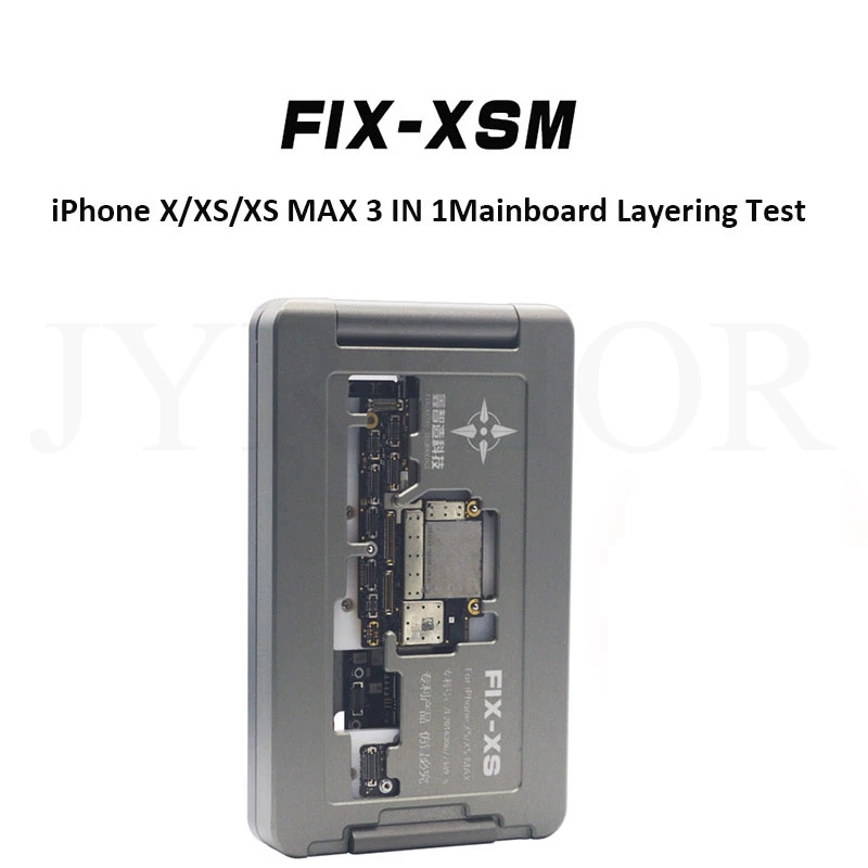 IScoket для iPhone X XS MAX, материнская плата, тестер слоев, материнская плата, верхний и нижний прибор для обнаружения металла