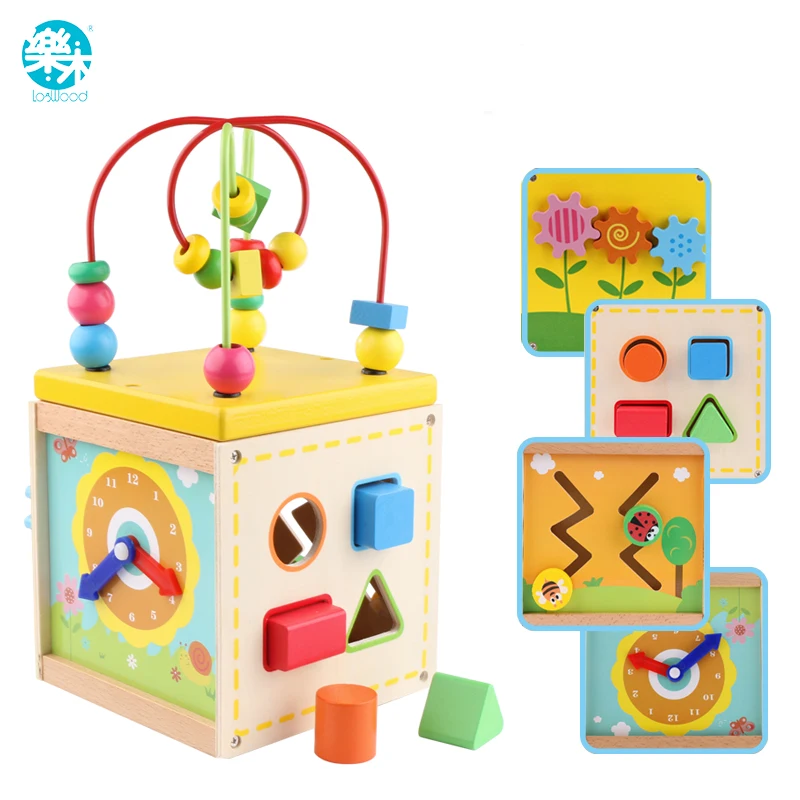 Деревянная игрушка с логотипом для детей деревянный классический сортировочный