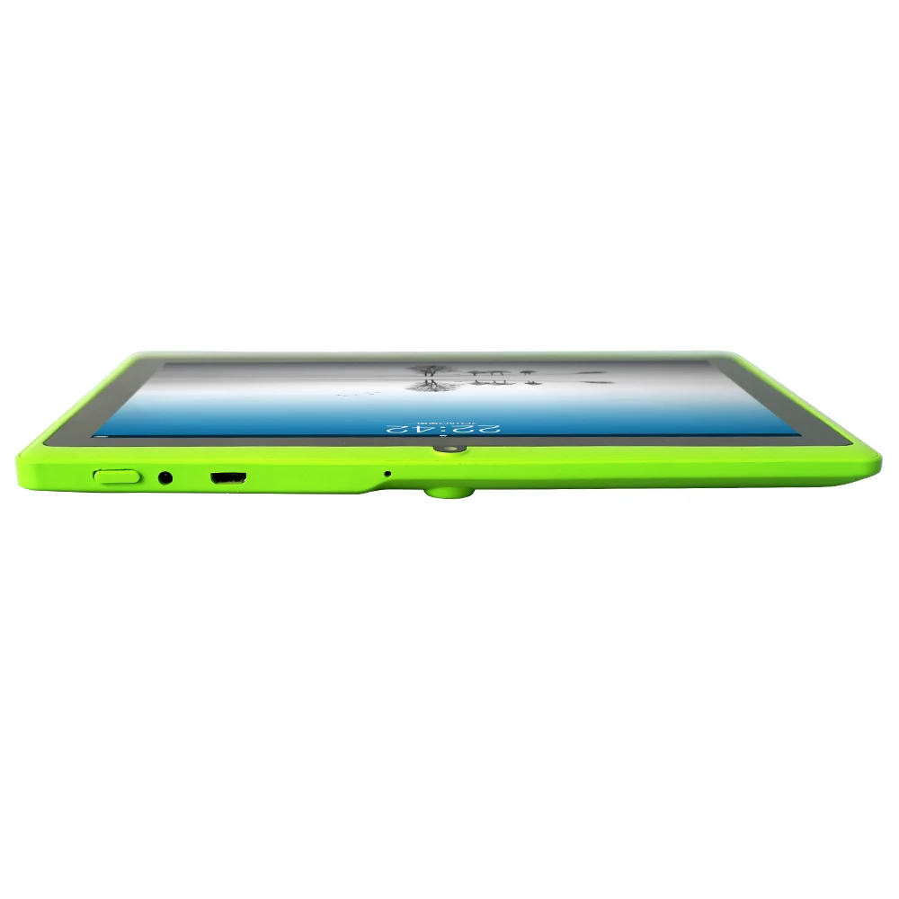 Yuntab Q88 7 дюймов Wi-Fi зеленый цвет планшет Android 4 ядра 8G ROM 1G RAM двойной Камера внешний 3G