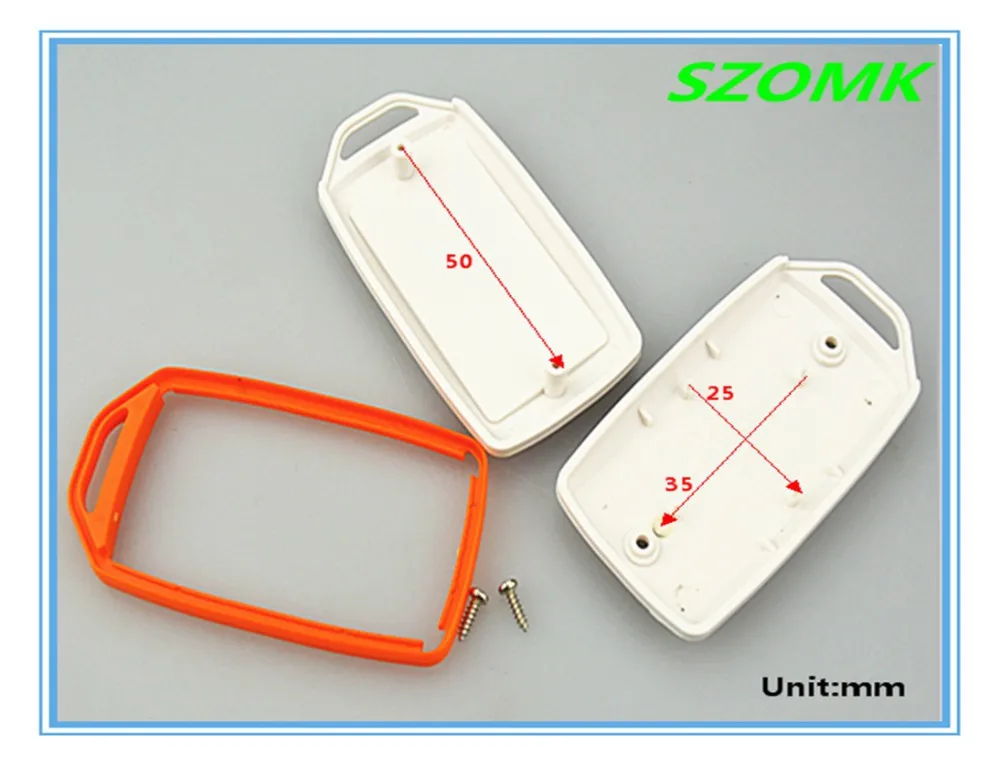 Красивый пластиковый Карманный корпус szomk (10 шт.) Стандартный блок управления