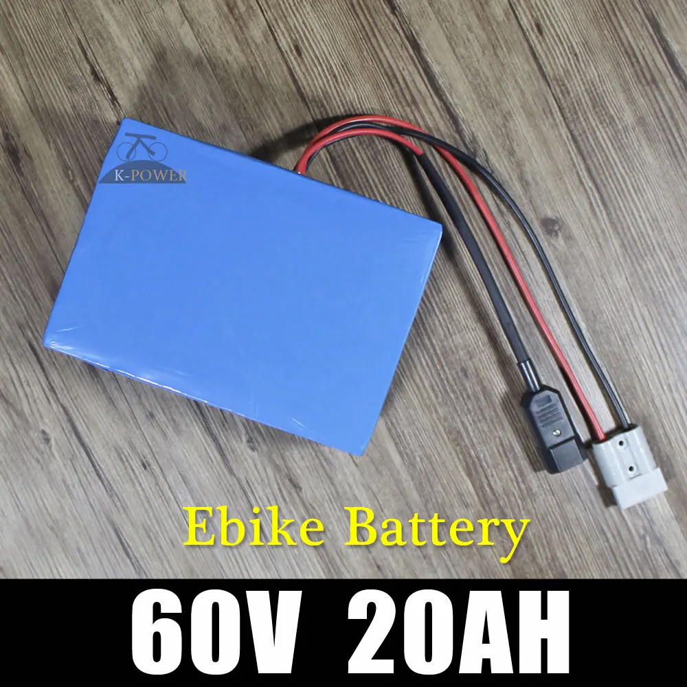 60V 20Ah литий ионный фара для электровелосипеда в скутер Батарея пакет 2000W 60v