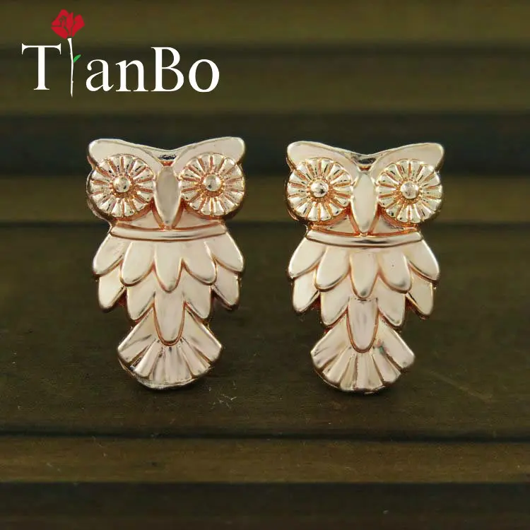 New Style Fashion Small Owl Stud Earrings for Women Cute Animal boucle d'oreille femme 2018 brincos aretes | Украшения и
