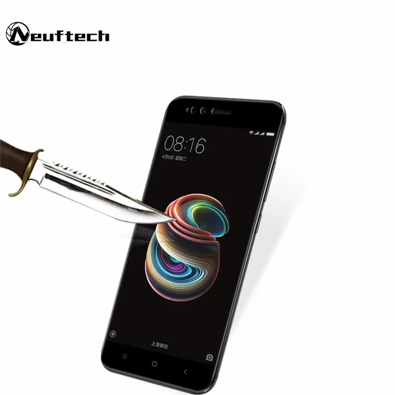 Полное покрытие Экран протектор Закаленное Стекло защитный на для Xiaomi Redmi 4x S2 5A 6 6A