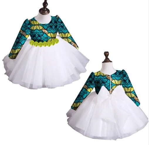 Детское Хлопковое платье большого размера в африканском стиле XS 3XL новинка