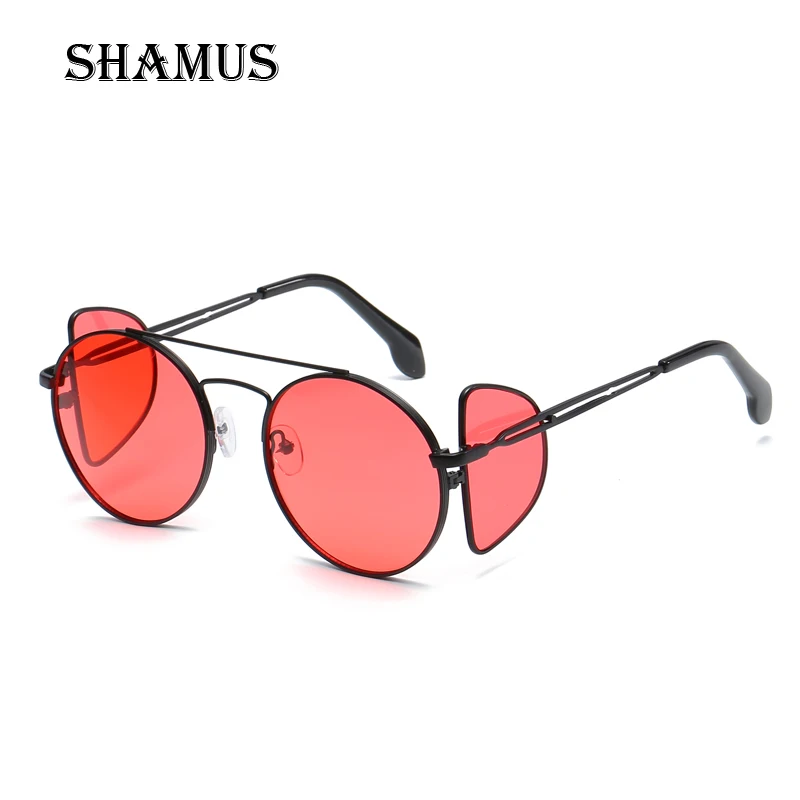 Солнцезащитные очки SHAMUS с четырьмя линзами женские 2018 брендовые дизайнерские