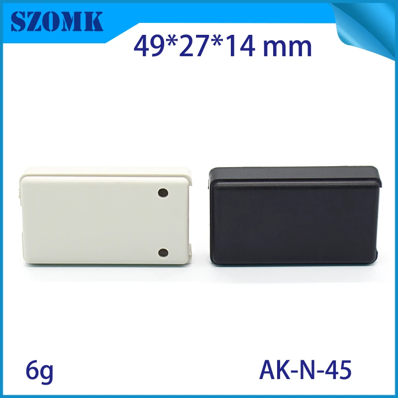 1 шт 49*27*14 мм szomk пластиковый корпус Электроника коробка для pcb инструмента проект
