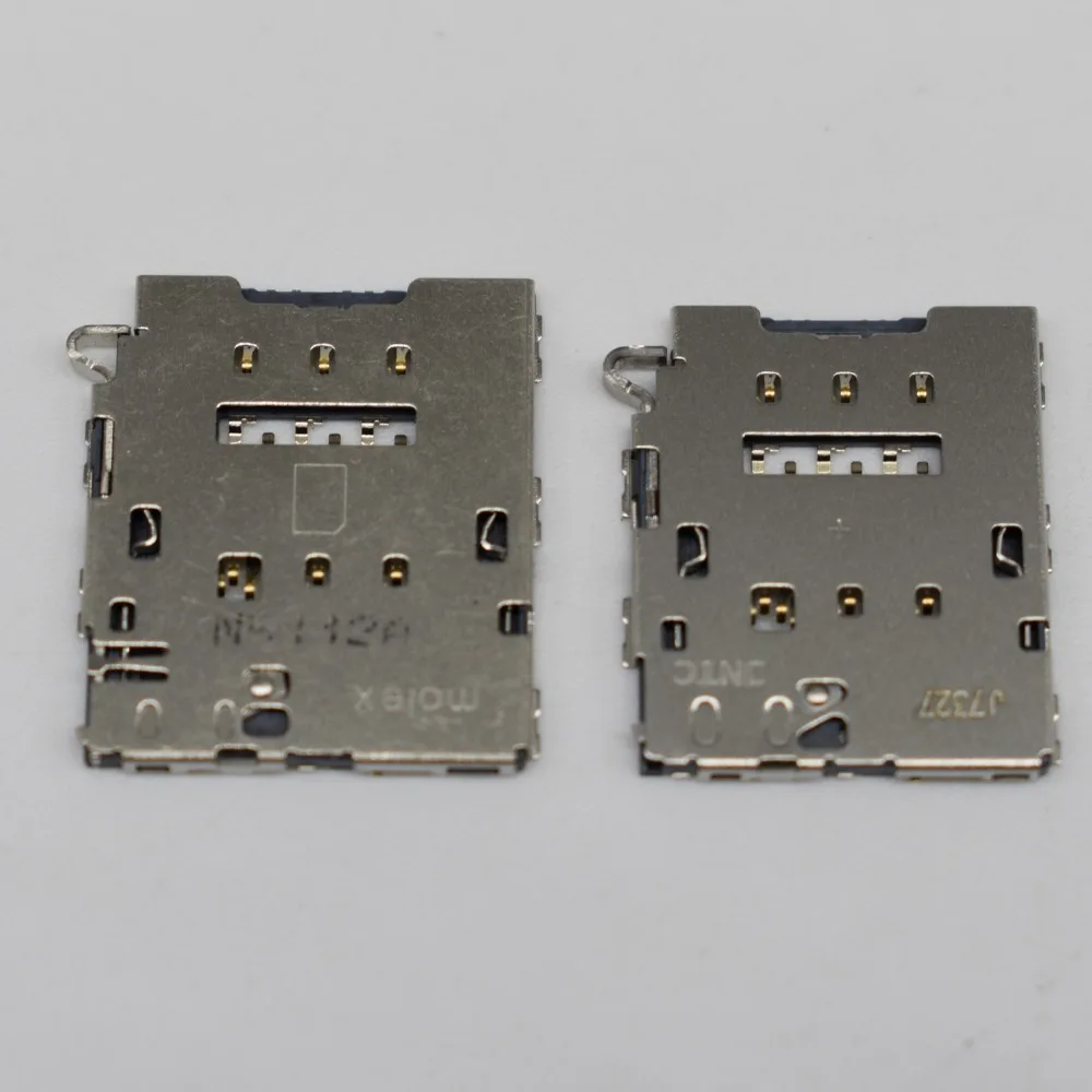 20 шт./лот оригинальный новый разъем для считывания SIM-карт гнездовой модуль samsung S6