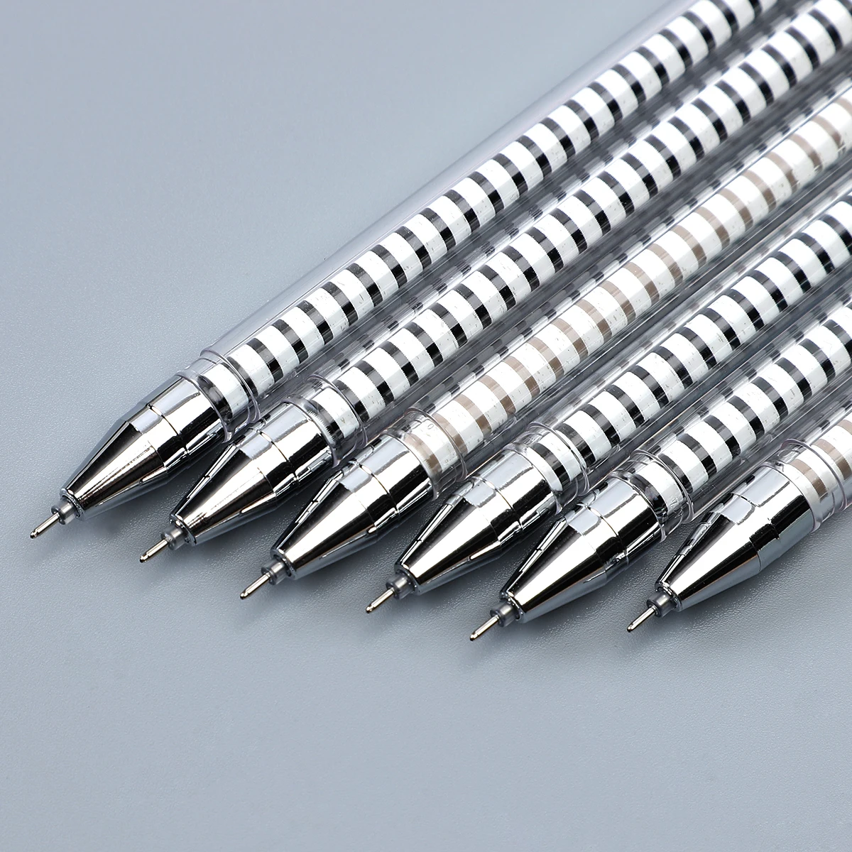 12pcs/set Cute cartoon Gel Pen 0.35mm Black Ink Neutral Pen Kawaii Korean Stationery for student writing bullet journal supplies