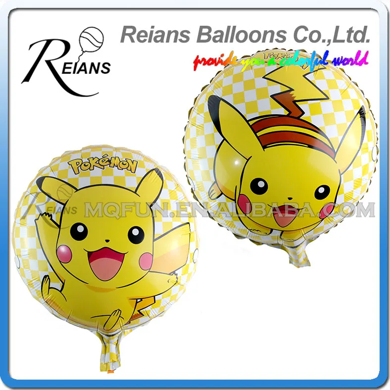 REIANS 53 см Мультфильм Дети милые Аниме Пикачу вечерние украшения на день рождения