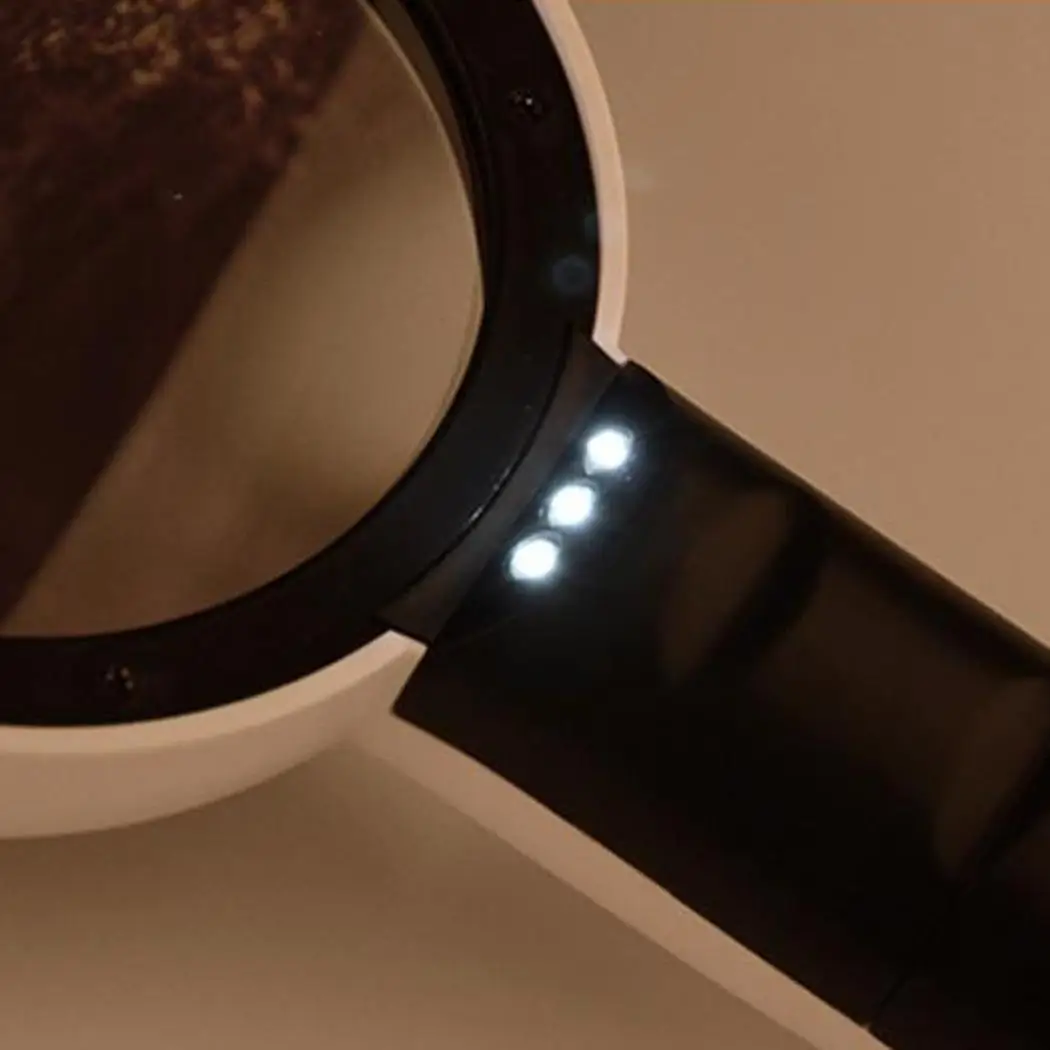 Для чтения для пожилых людей ручная Лупа оценка ювелирных изделий 30X с