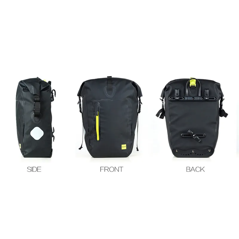 Горячая Распродажа 25L Велоспорт велосипед сумки MTB задняя стойка велосипеда сумка Полный водостойкий Универсальный дорожный велосипедные сумки на багажник заднего сиденья Сумки