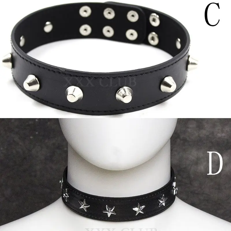 Тьерри 11 видов стилей строгий бондаж ошейники раб чокер Фетиш ожерелье для