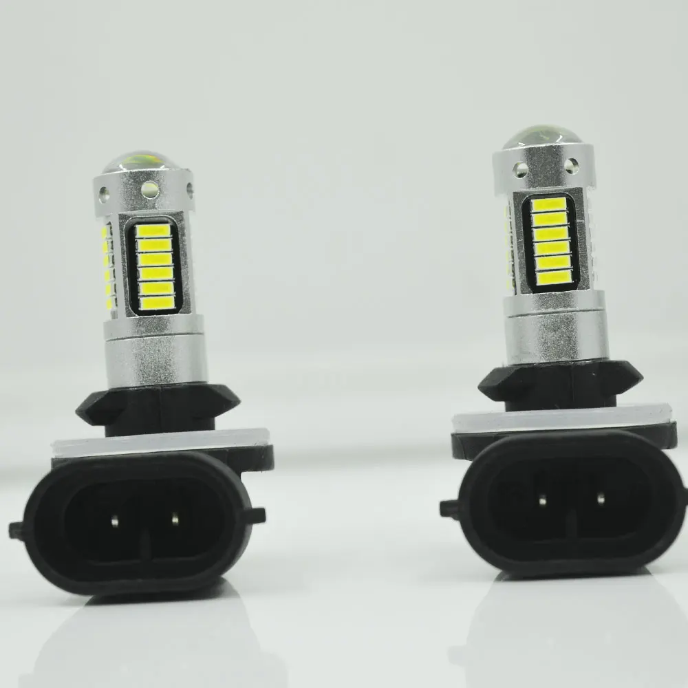 2x High Power H3 led h1 h27 880 881 pw24w t15 9005 9006 hb3 hb4 30smd auto Fog lamp 4014 car Light Source parking | Автомобили и