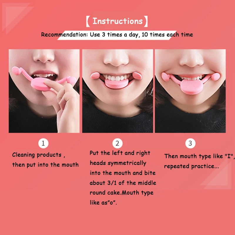 Корректор улыбки LSHOW улучшает Рот лица Лифт рот форма губ Увеличение