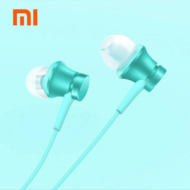 Оригинальные Xiaomi Mi капсульные наушники Поршневой Воздушный вкладыши с