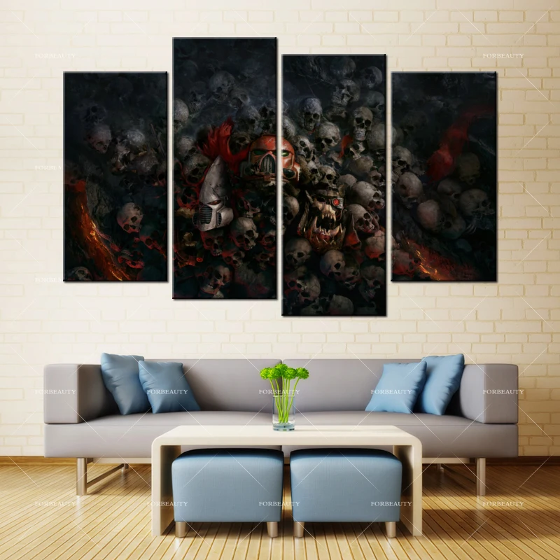 Forbeauty холст масляная живопись стена Artwarhammer dawn_of_war печать спреем