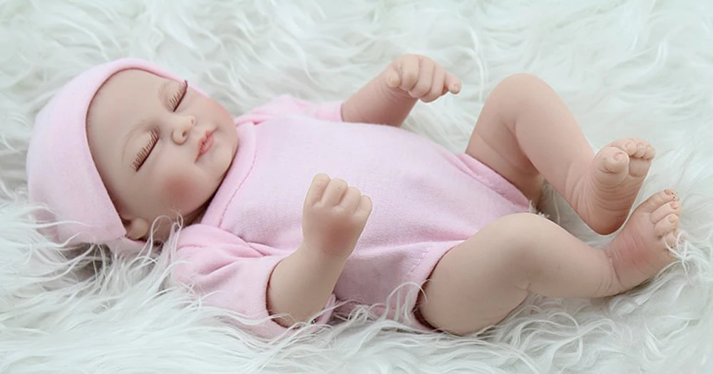 10 дюймов 28 см полный Силиконовый Reborn Baby куклы живые реалистичные настоящие куклы мини Реалистичная для малышей и новорожденных Игрушки для девочек подарок на день рождения