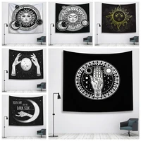 witch divination tapestry wall hanging hippie witchcraft tapiz psychedelic farmhouse decor tapestry wall hanging beach bohemian