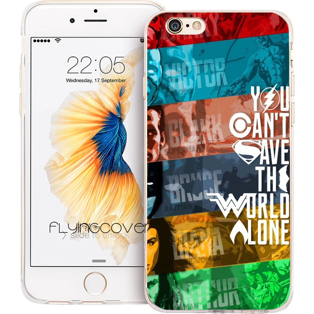 Coque Супермен Wonder Woman Мягкие силиконовые чехлы для телефона iPhone XS Max XR X 7 8 6 S плюс 5S 5