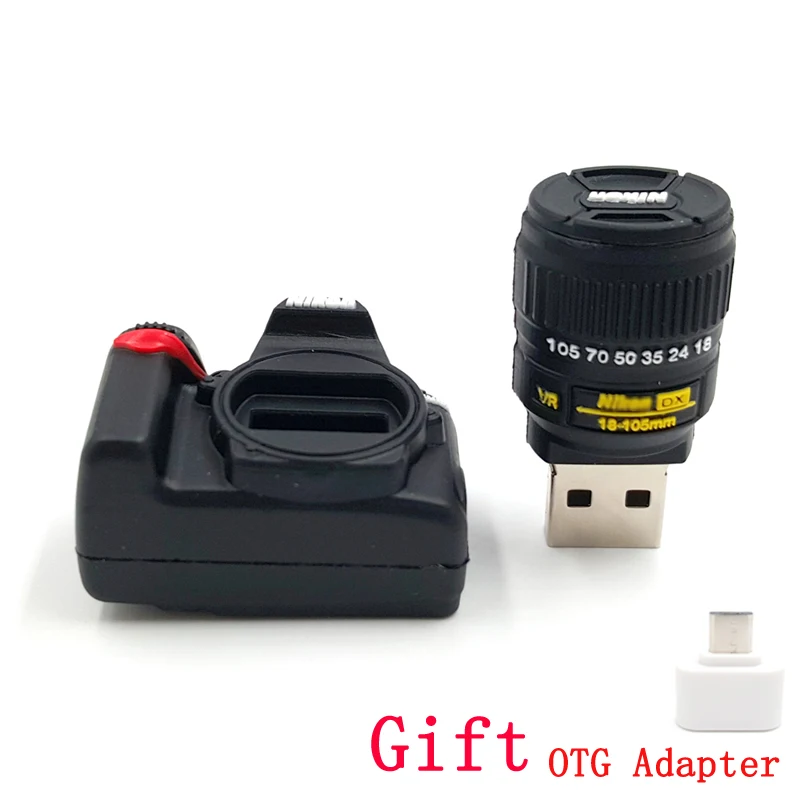 Легкая обучающая камера USB флеш накопитель с адаптером OTG usb флешка 4 ГБ 8 16 32 64 Гб