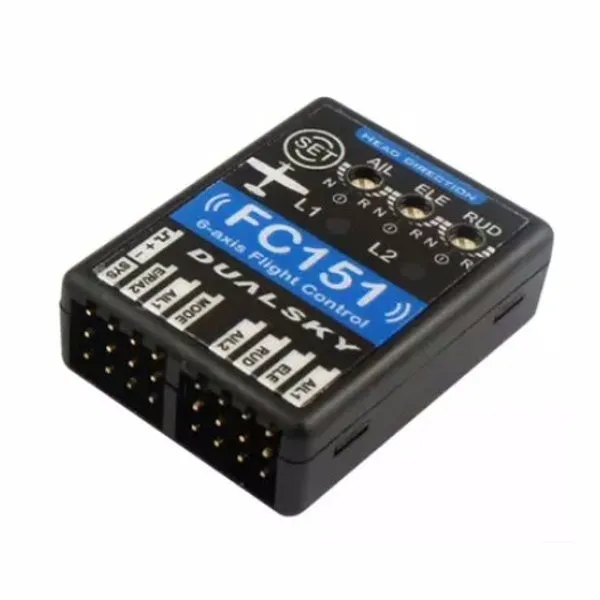 3-осевой Гироскопический стабилизатор DUALSKY FC151 система управления полетом для