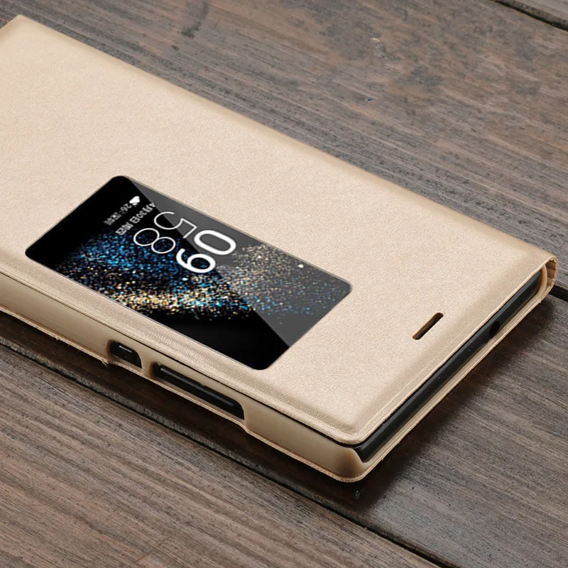 Huawei P8 кожаный чехол флип телефон Чехол Ascend Coque Para Капа для роскошный сумка