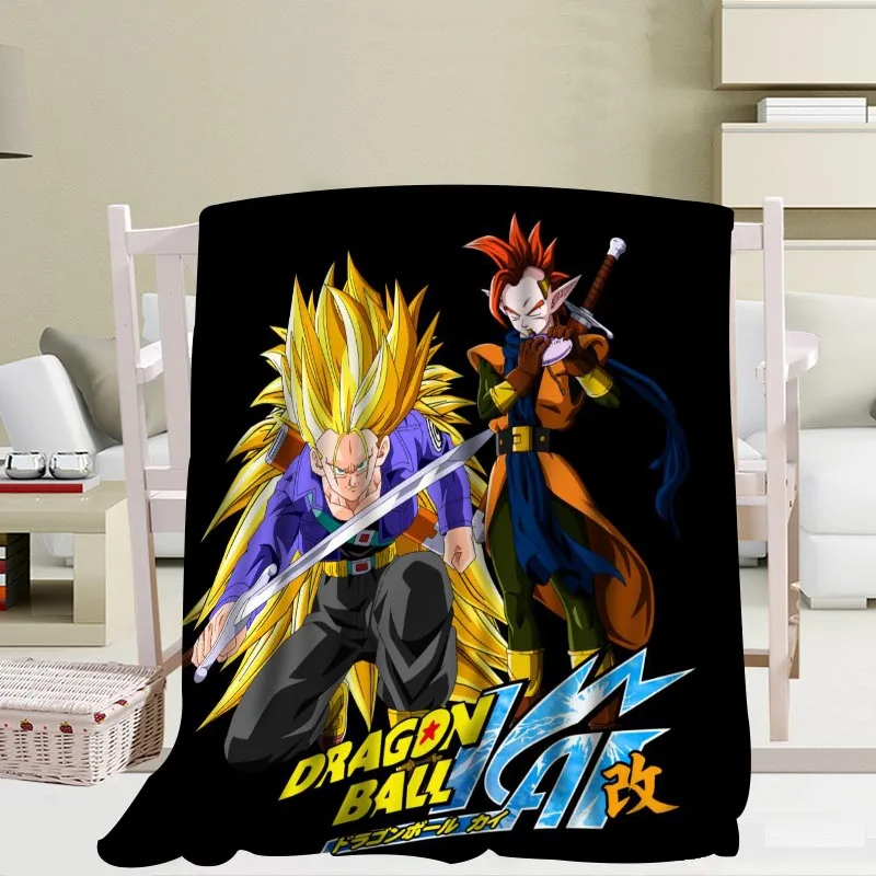 Dragon ball z одеяло s Путешествия Диван коралловый флис тканевые одеяла мягкие пользовательские Фланелевые Одеяло для дивана/кровати/автомобиля переносные одеяла - Цвет: Blanket