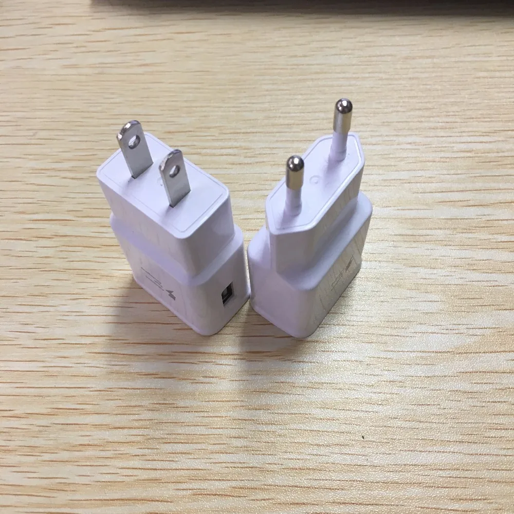 10 шт./лот AAAAA + качество 9 В/1.67A или 5 В/2A EU/US Micro USB адаптивная быстрая зарядка