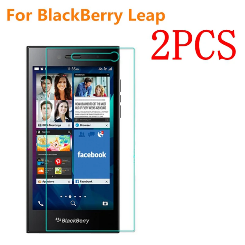 2 шт. закаленное стекло для Blackberry Leap Защита экрана Защитная пленка