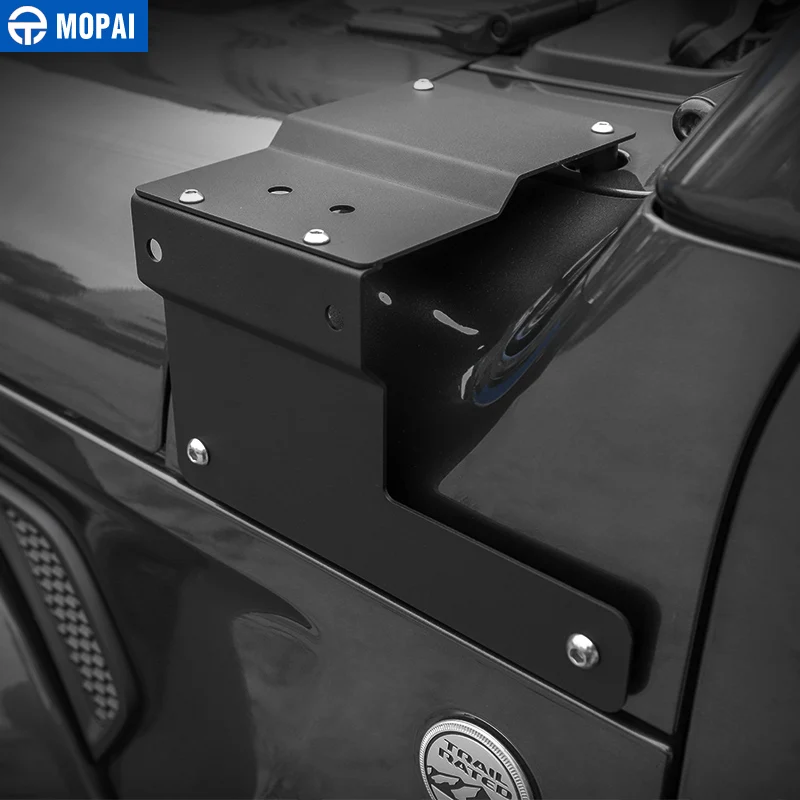 Автомобильный кронштейн MOPAI для Jeep Wrangler JL 2018 + светильник A столб светодиодный