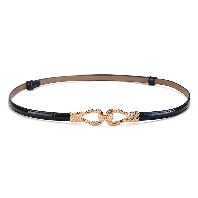 Ремень тонкий из натуральной кожи Женский ремень воловьей 6 цветов|genuine leather belt