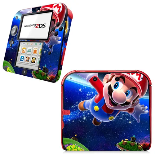 YS-2DS0024 Винил Обложка Наклейка кожи Стикеры для 2DS скины Стикеры s для nintendo 2DS винил кожи Стикеры протектор-для супер марио - Цвет: YS-2DS0024