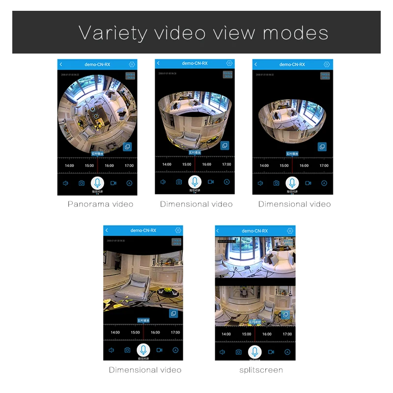 Новый 1 3 МЕГАПИКСЕЛЬНОЙ Мини Лампа WI FI Камера 960 P 360 Градусов Панорамный FishEyes