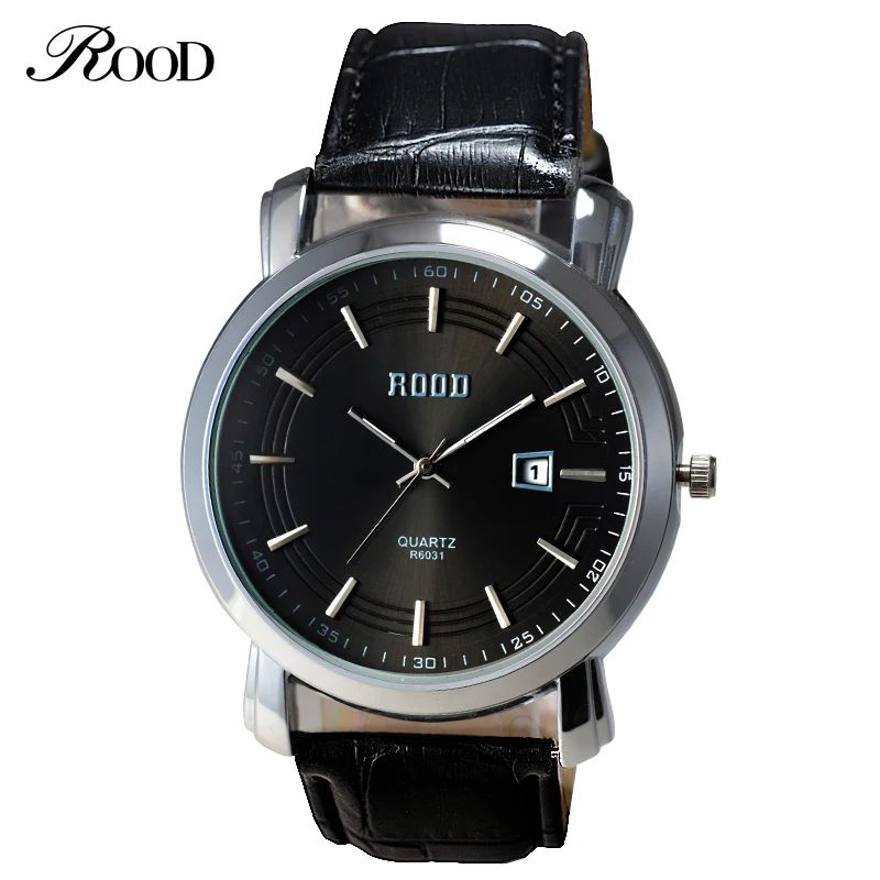 Модные Для мужчин кварцевые часы большой Уход за кожей лица Водонепроницаемый