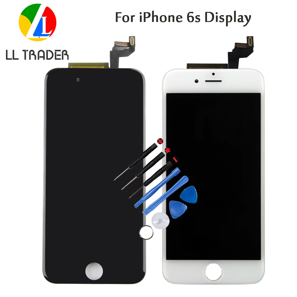 LL TRADER класс AAA запасные части ЖК-дисплей для iPhone 6S ЖК-дисплей сенсорный экран для iPhone 6 s 4,7 ''дигитайзер сборка белый