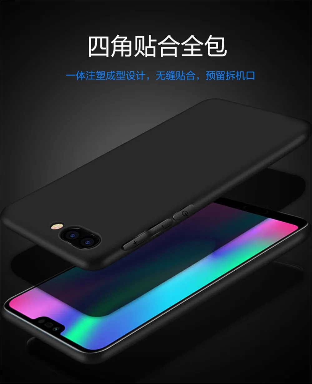 Чехол для Huawei Honor 10, чехол с полной защитой, мягкие силиконовые Матовые чехлы для телефонов, чехол для Honor 10 lite View 10i V10, карамельный чехол