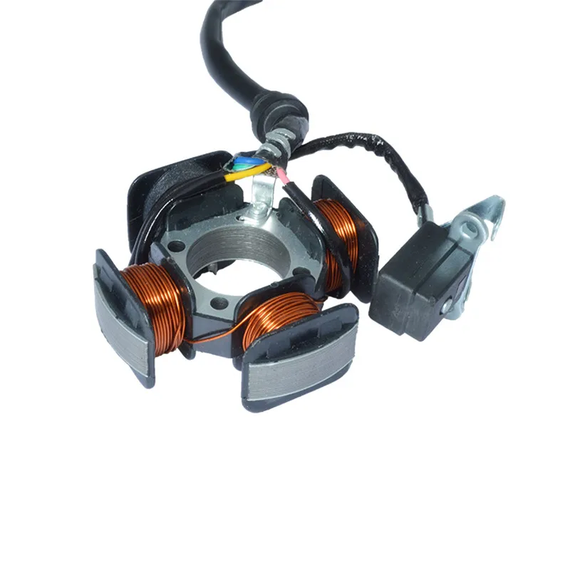 Мотоцикл 5-проводный 4-полюсный для Honda CG125 ZJ125 CG ZJ 125 125cc, катушка статора, запасные части