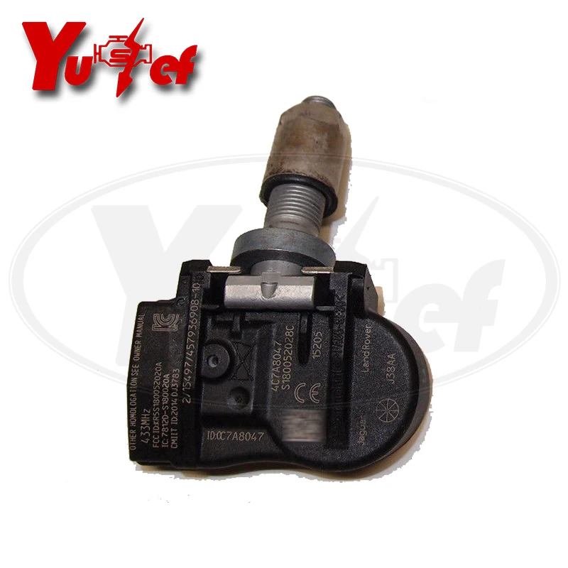 433 МГц датчик контроля давления в шинах TPMS для Land Rover Jaguar|Системы внутришинного