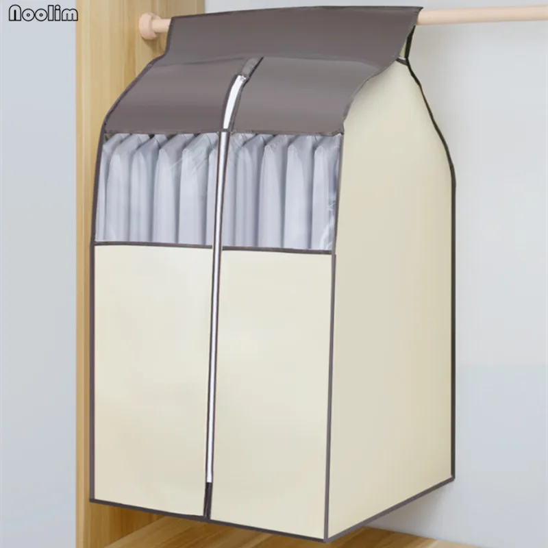 Подвесной прозрачный пылезащитный чехол для одежды на молнии стереоскопический