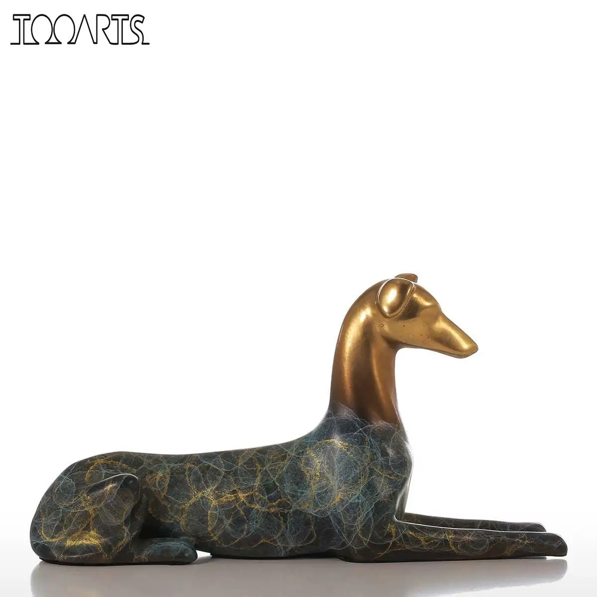 Статуэтка Tooarts Feng Shui бронзовая статуэтка ручной работы для собак современный