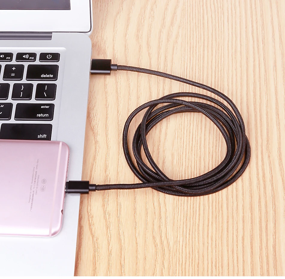 Mofi Micro usb type-C кабель передачи данных для быстрой зарядки нейлон данных для Xiaomi huawei samsung Oneplus type-C телефонный кабель