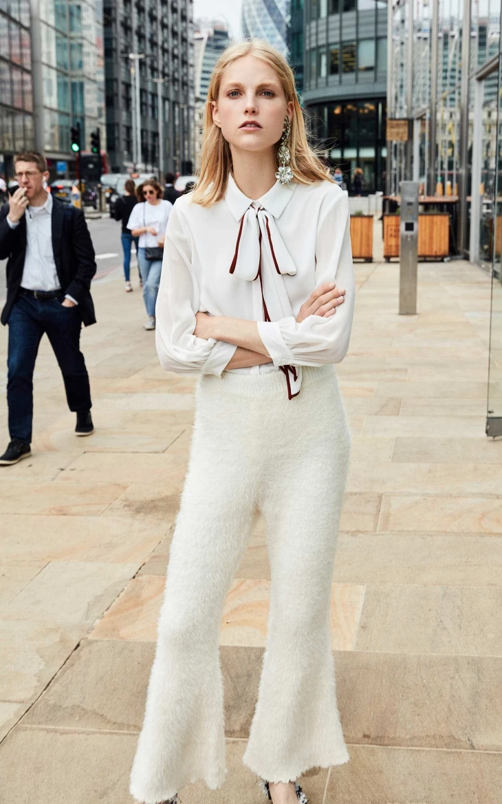 Vero Moda новые женские трикотажные повседневные расклешенные брюки в винтажном стиле | 31837V502