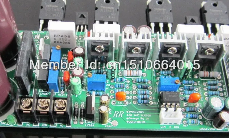 Diy комплект усилитель tube2sa1943 2sc5200 выход 2 0 основная трубка дискретный трубный с