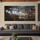 Картина из 3 частей HD, плакат с изображением игровой сцены Tom Clancy's The Division 2, настенная наклейка, разделение 2, игры, Художественная Картина на холсте для стены