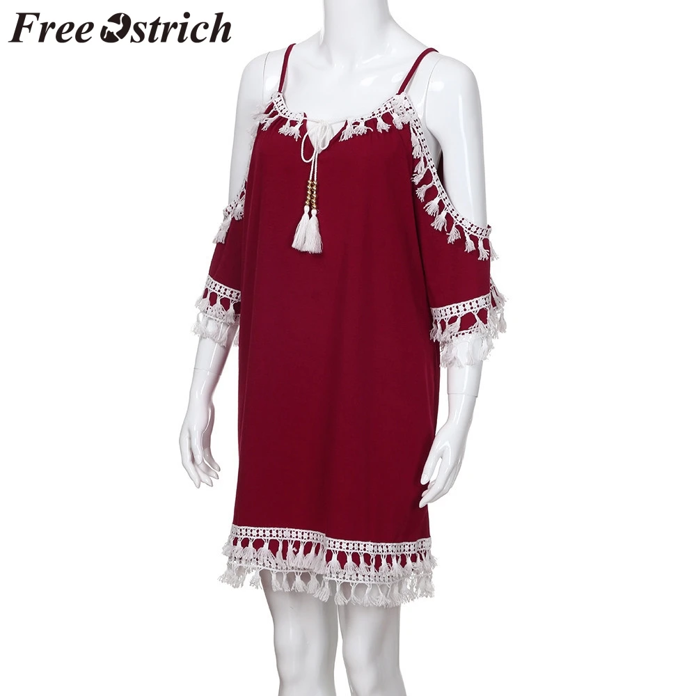 Free Ostrich 2019 женское платье с открытыми плечами Короткие Коктейльные Вечерние