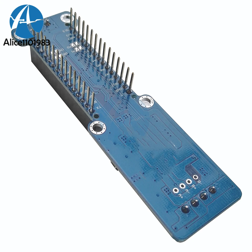 L298P 2A двухканальный DC Драйвер шагового двигателя Щит модуль для Arduino Nano 3,0 IDE 5-12 В двухканальный полный h-мост доска