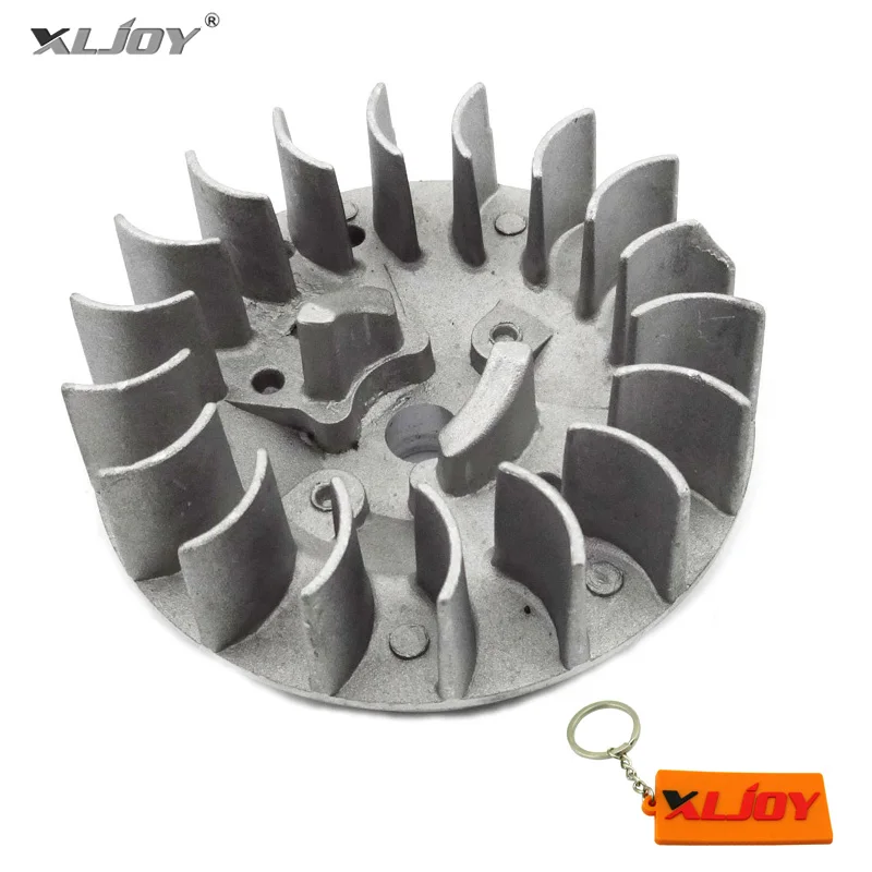Recoil Pull Starter Flywheel For 2 Stroke 47cc 49cc Engine Pocket Bike Chinese Minimoto Mini Moto Kids Dirt ATV Quad Crosser | Автомобили