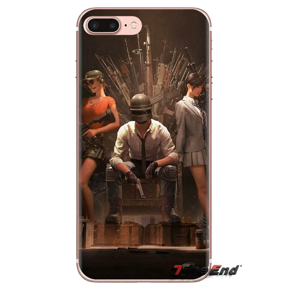 Мягкие прозрачные чехлы для Huawei G7 G8 P7 P8 P9 P10 P20 P30 Lite Mini Pro P Smart Plus 2017 2018 2019 pubg |