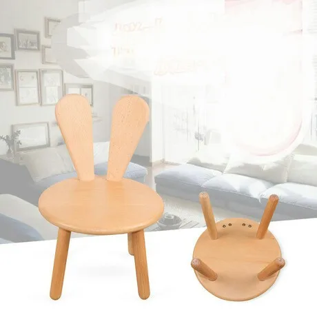 Стулья для детей Детская мебель из соснового твердый деревянный стул детский